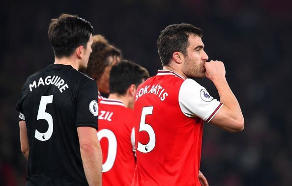 Sokratis was a defensive rock in tonight's win for Arsenal